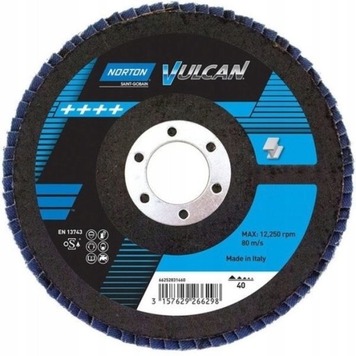 Lamelové koleso 125x22,23 P60 Norton Vulcan