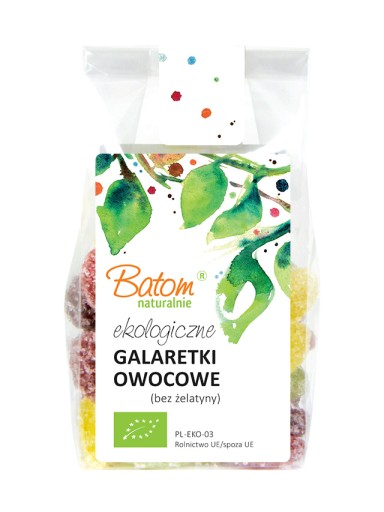 BIO ŽELÉ OVOCNÉ ŽELÉ BEZ ŽELATÍNY 125G