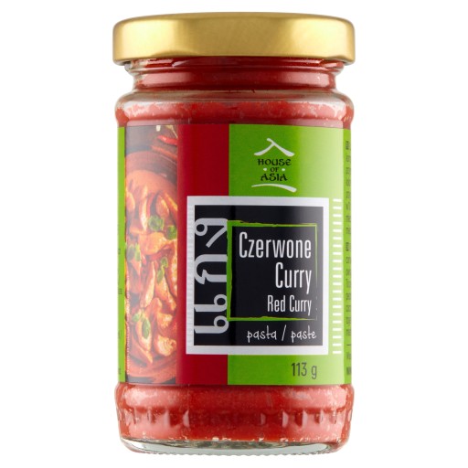 PASTA ČERVENÉ KARI 113 g - DOM ÁZIE