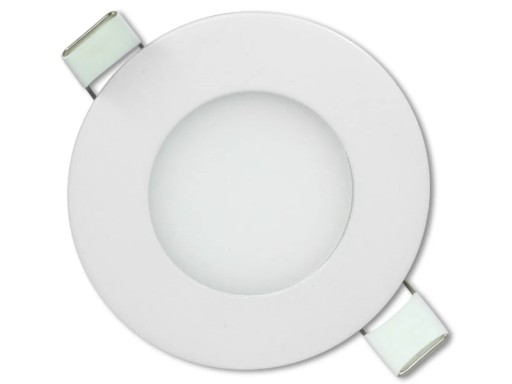 Ploché SLIM LED 3W ECO svietidlo pre závesný strop, studená farba