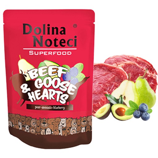 DOLINA NOTECI SUPERFOOD pre psov Hovädzie mäso 300g