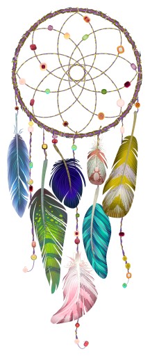 FÓLIOVÁ NÁLEPKA NA OKENNÉ ZRKADLO BOHO lapač snov