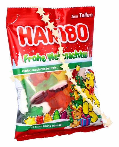 HARIBO Ovocné marshmallows Veselé Vianoce VIANOCE 200g