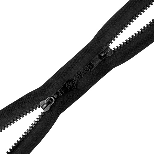 Kockový zips 85 cm DVOJTAŽNÝ #5