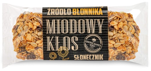 HONEY KŁOS tyčinka slnečnicové semienka ovsené vločky 45 g