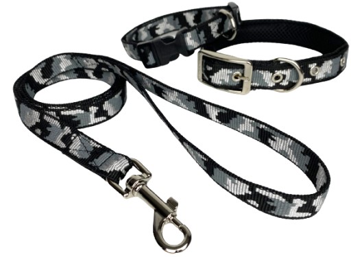 NASTAVITEĽNÝ GOLIER 30-50 CM/20 MM CAMO ZÁPADKA