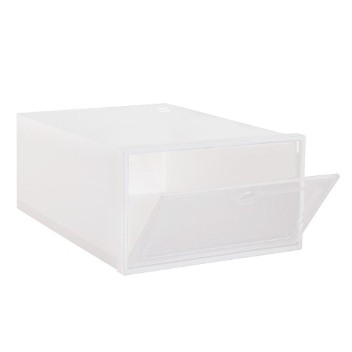 ORGANIZÉR KRABIČKA NÁDOBA NA OBUV S CHLOPOU 33x23,5x13,5cm VEĽKÁ SILNÁ 1ks