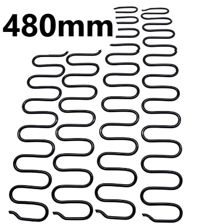 Vlnová pružina ZIG-ZAG A 480mm 1 ks lôžkový gauč