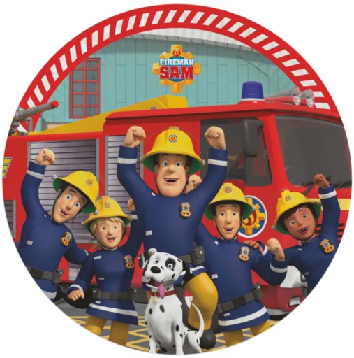 PAPIEROVÉ TANIERE FIREMAN SAM-8 KS-23CM-1437