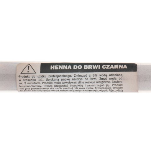 Henna prášok Krakow na obočie čierny 10ml