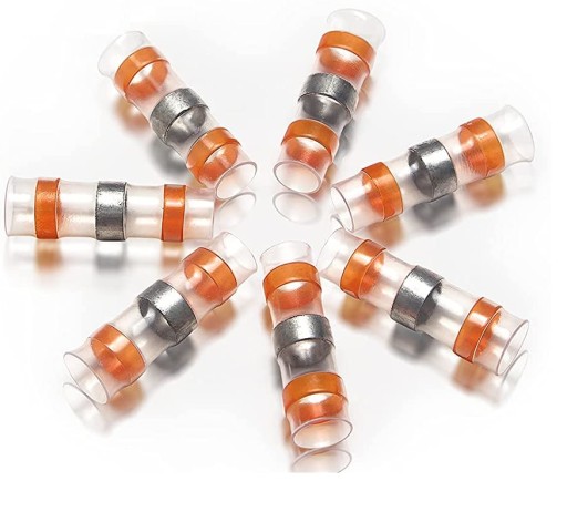 10x rýchlozmršťovacia spojka s 10,0 mm cín