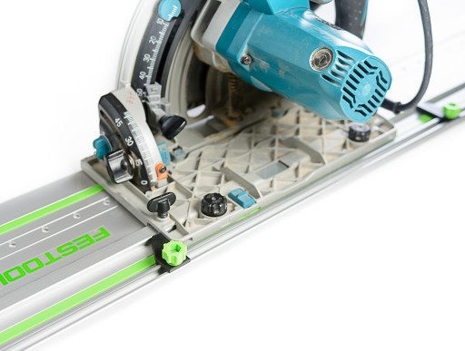 Zarážky vodiacich koľajníc Festool a Makita