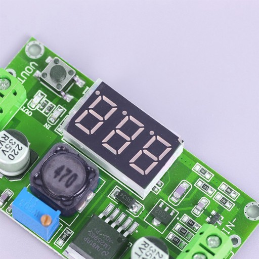 MENIČ REGULÁTORA NAPÄTIA LM2596 VOLTMETER