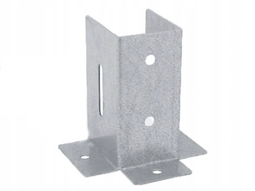 PSP DX 45 OTVORENÝ STĹPOVÝ ZÁKLAD PRISRUBOVANÝ DO BETÓNU 46x41 DOMAX GALVANIZOVANÝ