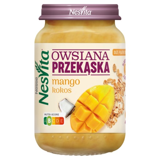 Nesvita ovsený snack mango-kokos 190g