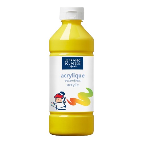 AKRYLÁTOVÁ FARBA 500ML ŽLTÁ LB 188526 LEFRANC BOURGEOIS