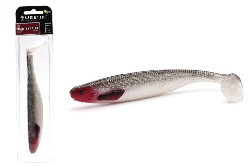 WESTIN SHADTEEZ SLIM RUBBER 18cm - REDLIGHT