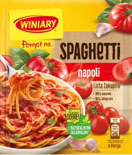 Winiary NÁPAD NA ŠPAGETY NAPOLI 47g