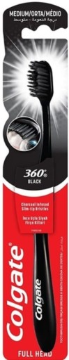 Zubná kefka Colgate Medium 360 Black 1 ks