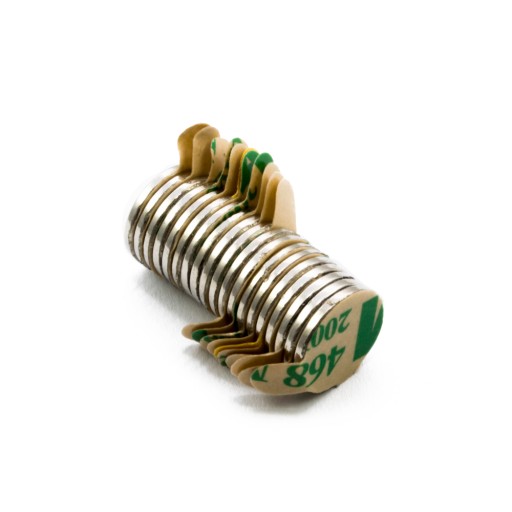 NEODYMOVÝ MAGNET 10x1 S LEPIKOM /N38 - 20 KS