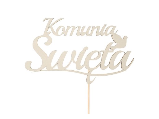 Tortový vrch z pivného tácku Sväté prijímanie