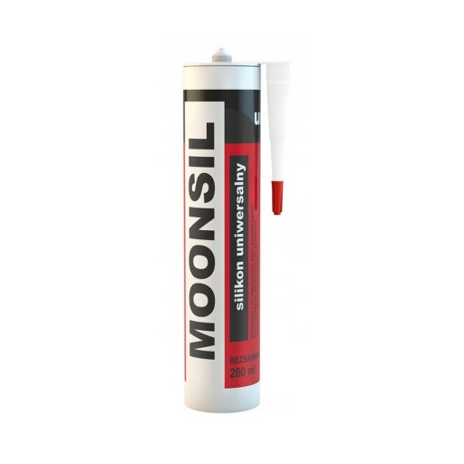 Moonsil Univerzálny silikón, bezfarebný, 280ml