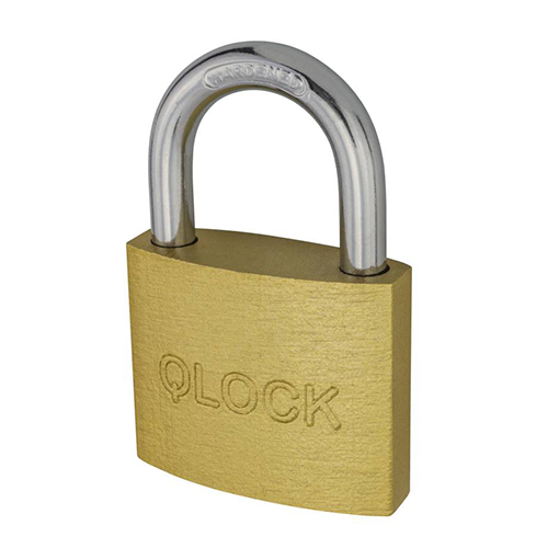 LIATINOVÁ ZÁPADKA VISIACI ZÁMOK TEPENÝ QLOCK KZM 50 MM ZLAT