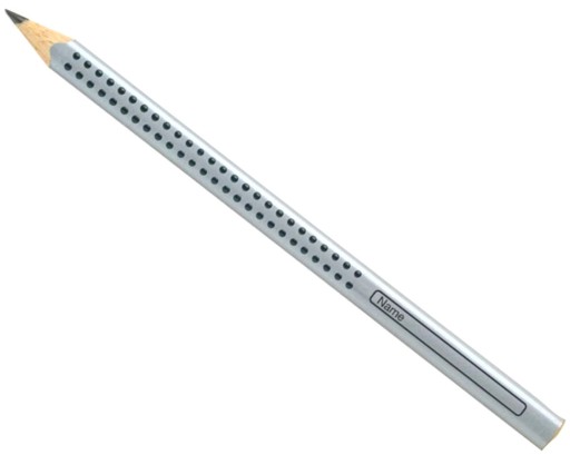 Faber-Castell B trojuholníková ceruzka Jumbo Grip, šedá