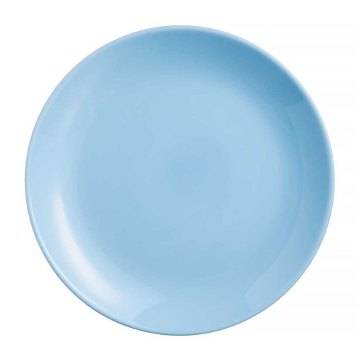 27 cm Light Blue Diwali LUMINARC plytký tanier