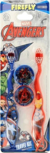 Ručná zubná kefka 2x AVENGERS +3 Soft