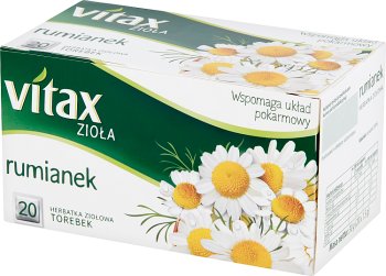 VITAX CHAMILÁKOVÝ ČAJ 20 VRECKOV