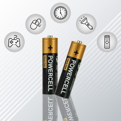 12x AA R6 BATÉRIE POWERCELL BATÉRIE