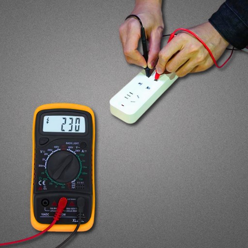 PROFESIONÁLNY MERAČ PRÚDU NA MERANIE UNIVERZÁLNEHO DIGITÁLNEHO LCD AMPÉROMERA