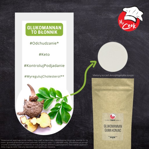 Glukomannan Konjac Gum 100g #KETO #Chudnutie