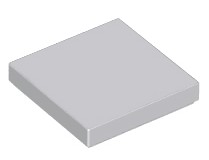 LEGO TILE 3068b DLAŽDICA 2x2 svetlosivá NOVINKA (1g)