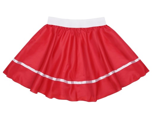 Elastická sukňa, ČERVENÝ outfit, 34 cm