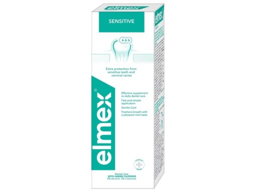 Elmex Sensitive ústna voda 400 ml