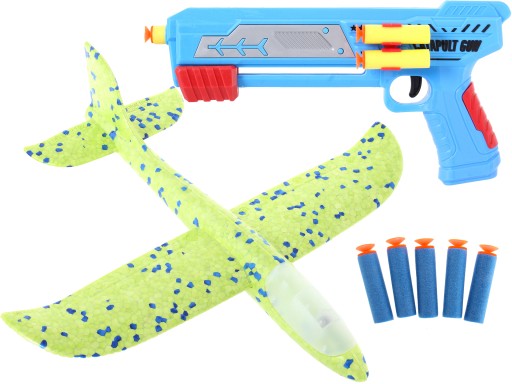 Polystyrénový odpaľovač lietadiel ARROW GUN PLANE Šípky 2v1