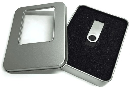 Hliníkové puzdro MediaRange pre USB flash disk BOX902 NA REKLAMU