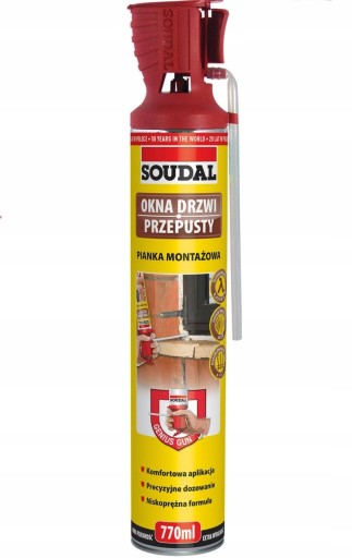 Montážna pena Soudal 770 ml