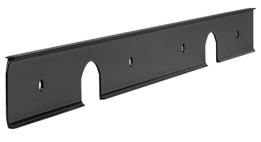 Rohová lišta na dosku, 38 mm, matná čierna - K-38/NOVA AMIX