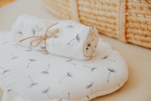 Mušelínová plienka 30x30 cm pre bábätká - mušelínové plátno - vzory