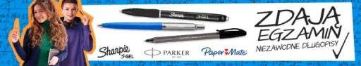 Náplň do pera Parker QuinkFlow Black F 2 ks