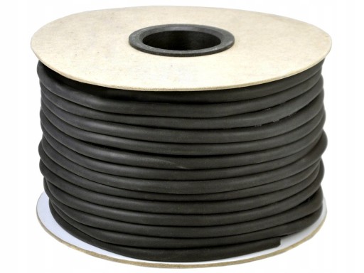 Mikrogumová šnúra, priemer 10 mm, dobrá izolácia proti vode, tesnenie EPDM O-krúžkom