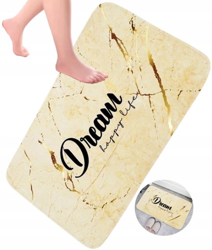 Kúpeľňová predložka, savá, RÝCHLOSCHNÚCA, PROTIŠMYKOVÁ, NA WC