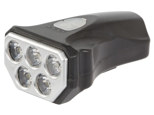 CYKLISTICKÁ LAMPA PREDNÁ 5 LED USB NA BICYKEL