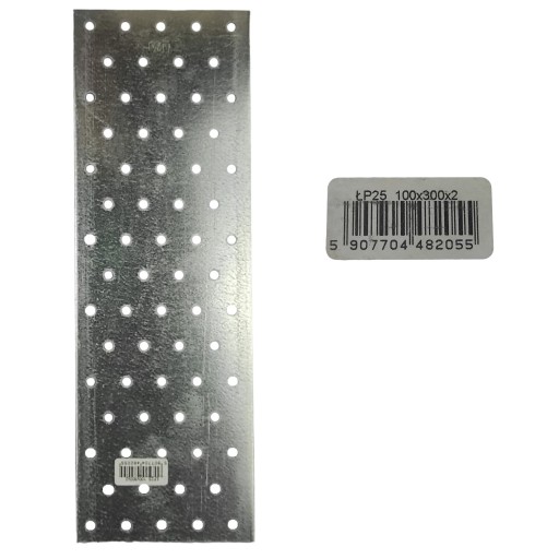 Plochá spojka LP-25 rozmery 100x300mm Skrutka-kov