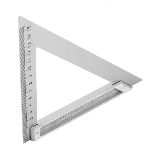PRAVIDLO UHLOVÉ ŠTVORCOVÉ ŠTVORCOVÉ 150mm PRAVÝ UHOL KOV