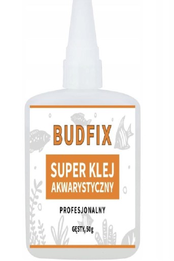Akvarijné lepidlo na rastliny, mach, mach, rastliny, hrubé 50ml Budfix