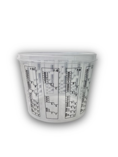 MALOVAČKA S STUPŇOU na laky a živice 750 ml s odmerkou x 3 ks